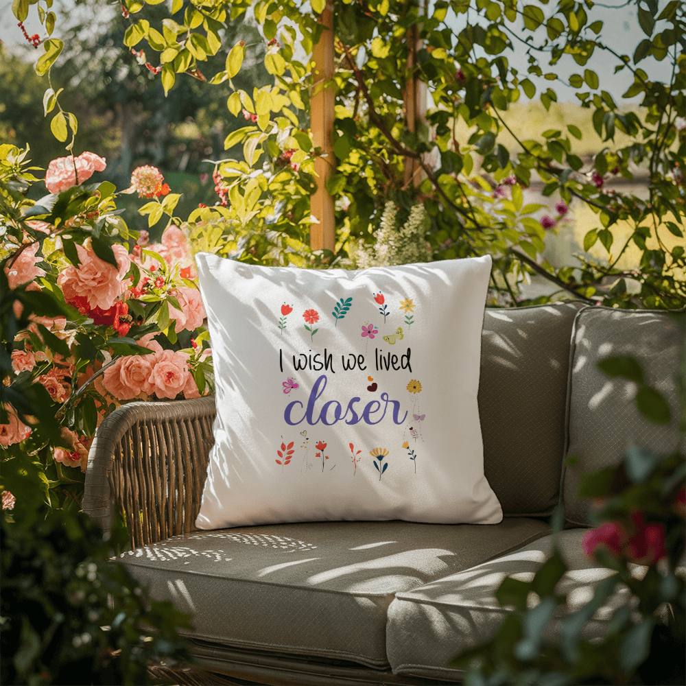 I Wish We Lived Closer | Pillow Collection