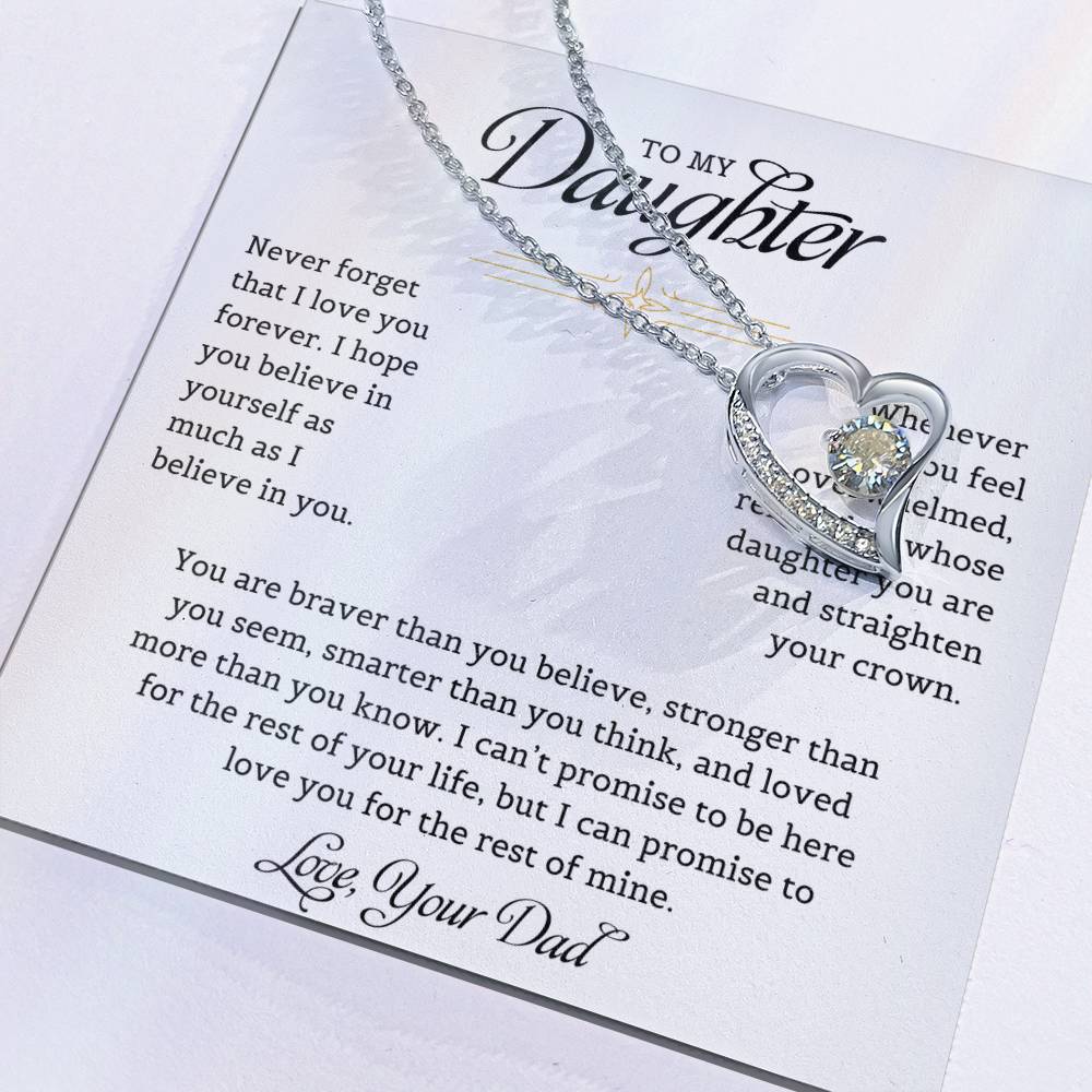 To My Daughter | Forever Love Necklace